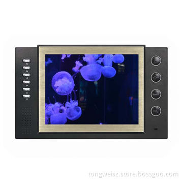 Home automation system, new 8-inch color TFT-LCD video door phone with recording functionNew